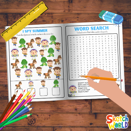 Toy Story Worksheets | 59+ Printable Activity & Learning Pages for Kids