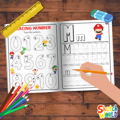 Super Mario Worksheets | 59+ Printable Activity & Learning Pages for Kids