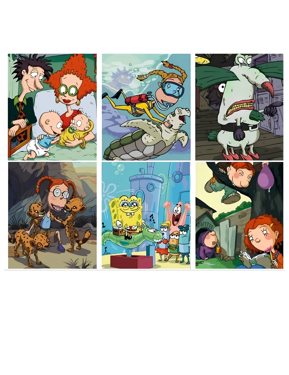 Rugrats Mystery Coloring Book Vol. 2 | Cartoon Color by Number PDF | Printable Coloring Pages | Digital Download