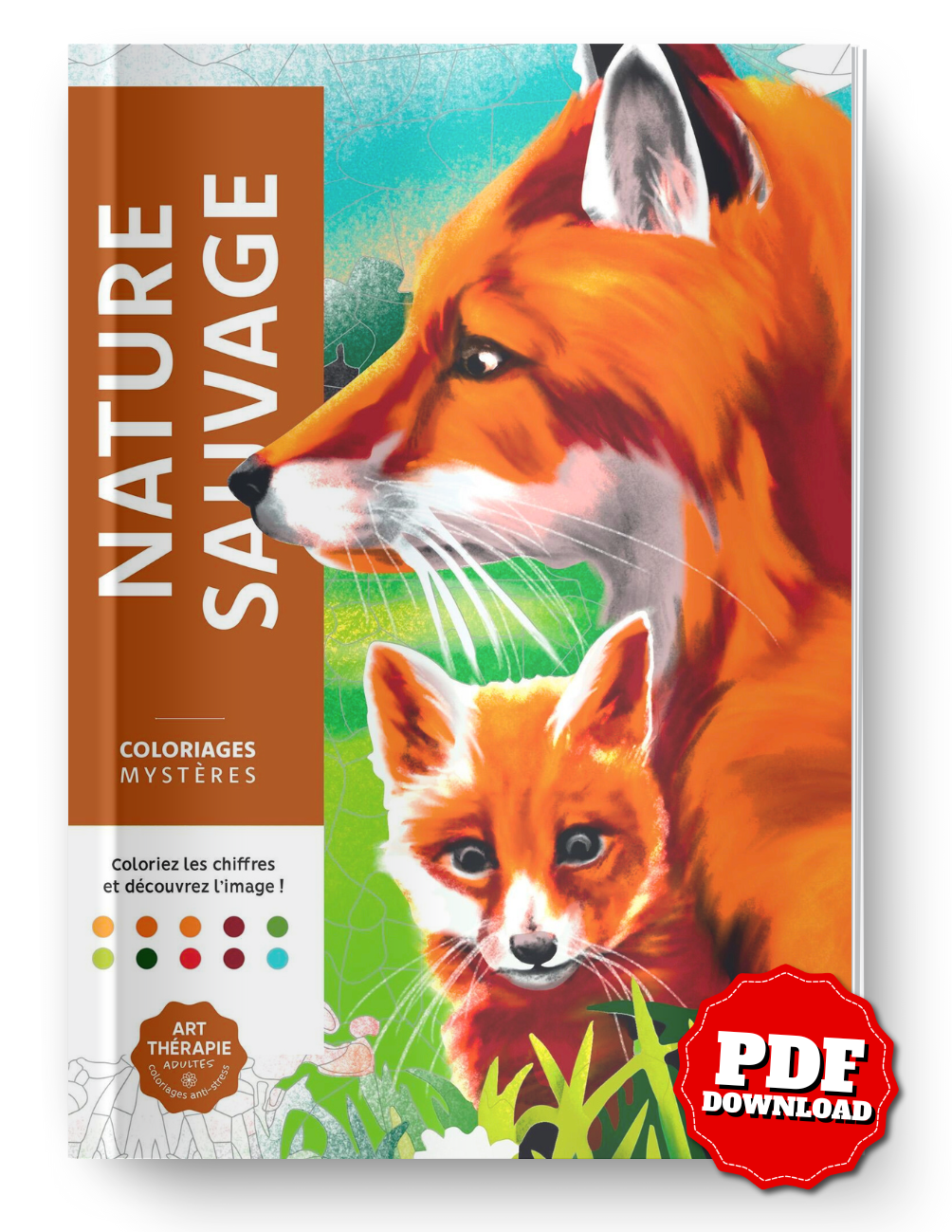 Mystery Coloring – Wild Nature | Art Therapy Edition