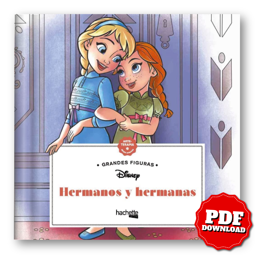 Disney – Brothers & Sisters: Art Therapy Coloring Book (PDF)