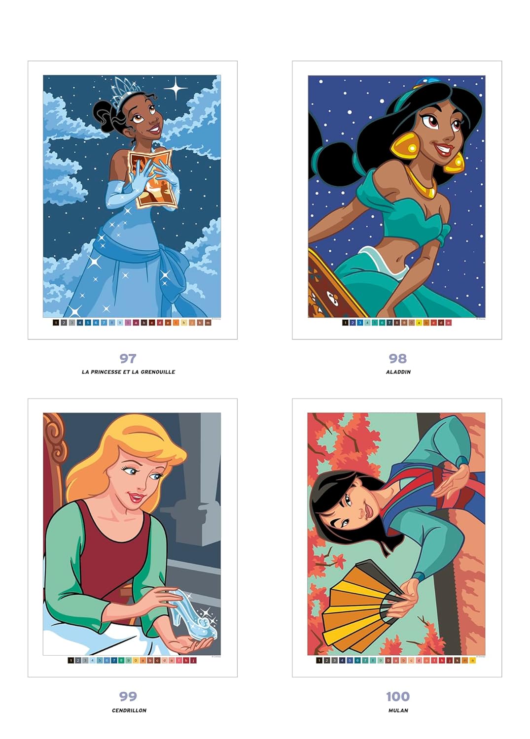 Disney Mystery Coloring Book – Best of Heroines | Printable PDF Download