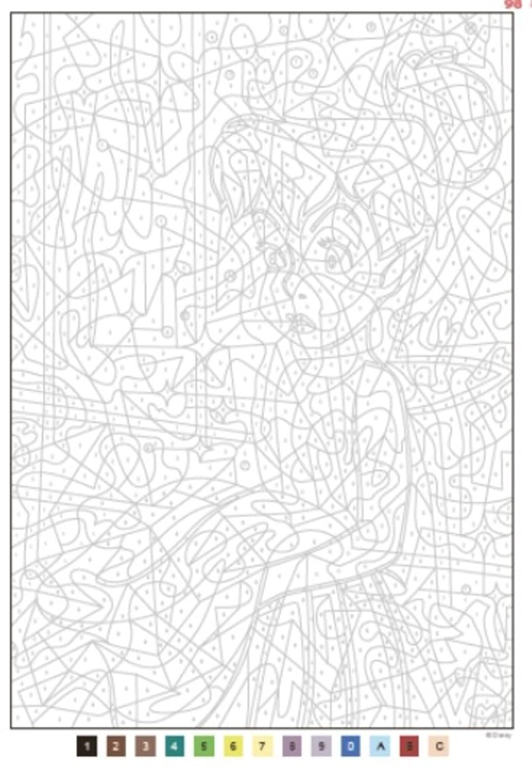 Disney Mystery Coloring – The Great Classics | Volume 9 (Color by Number)