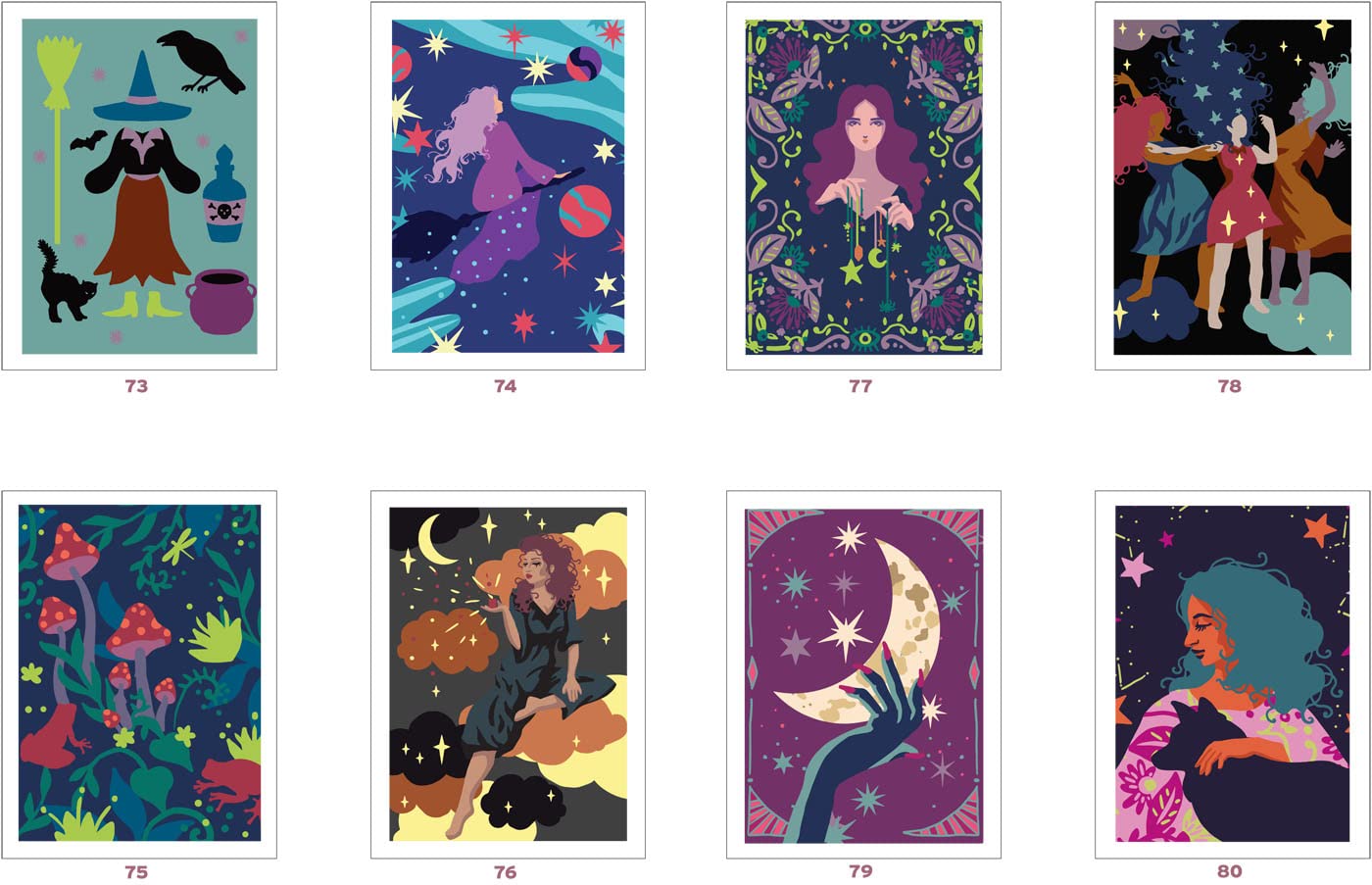 Mystery Coloring – Witches | Magical Color-by-Code Art