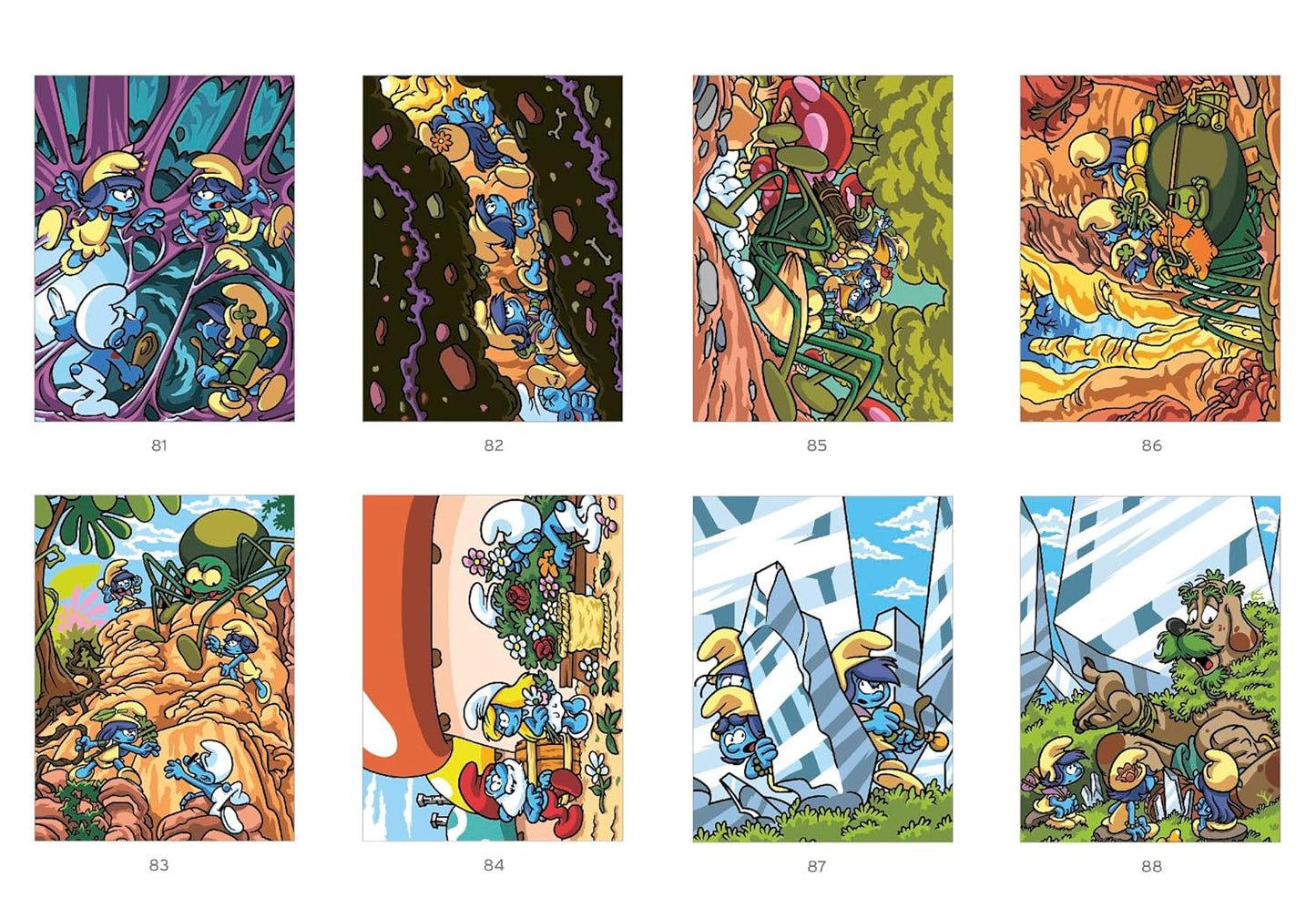 Smurfs Mystery Coloring Book – Volume 2 | Color-by-Number | Printable PDF