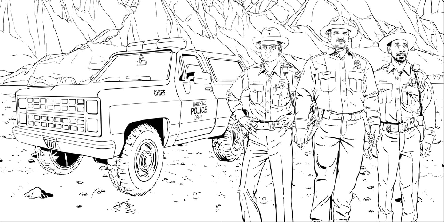 Stranger Things: The Complete Coloring Book (Color All Five Seasons!) | PDF Download