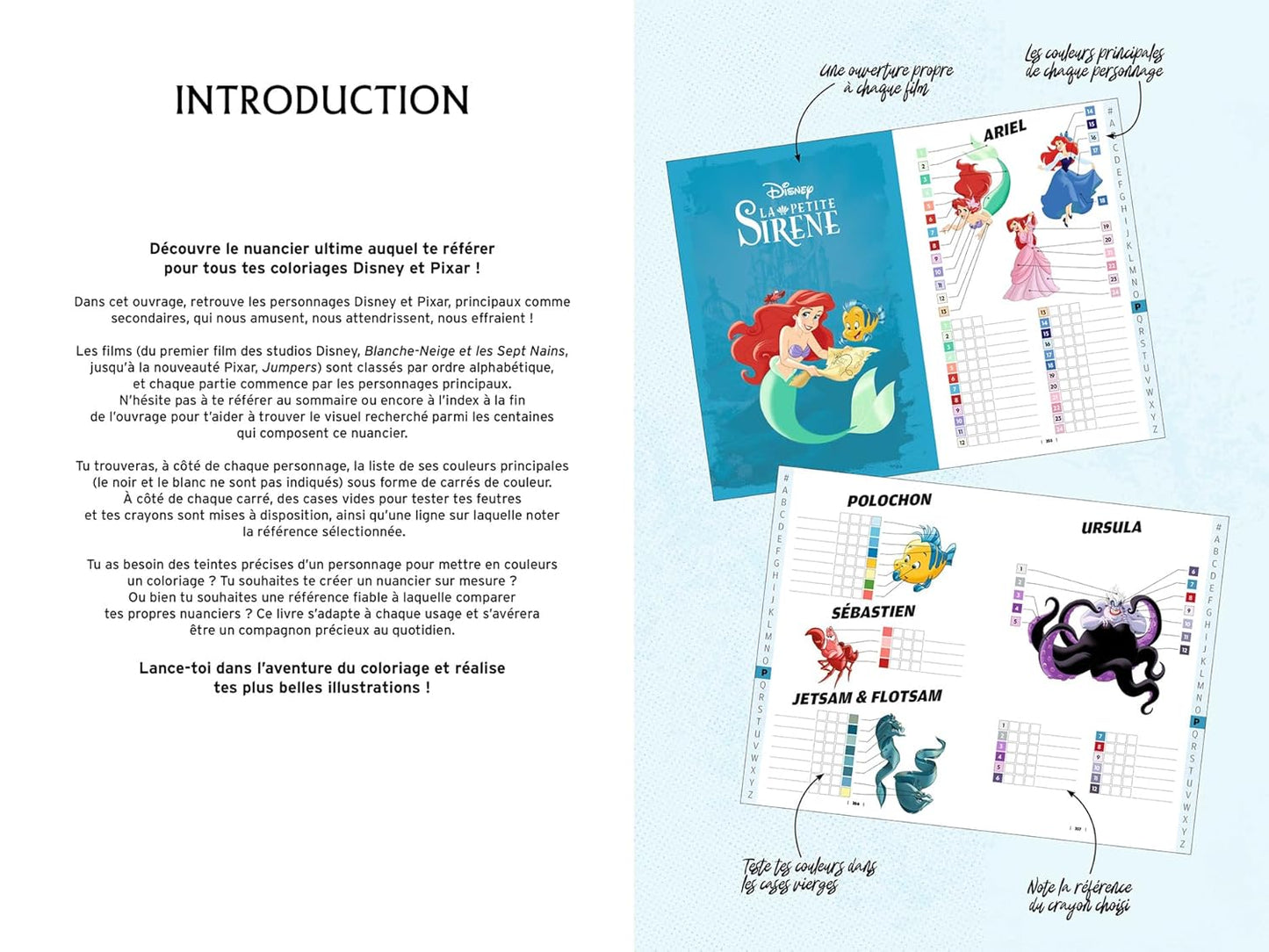 Disney Mystery Coloring Companion Book – Character Color Palette Guide | Printable PDF Download