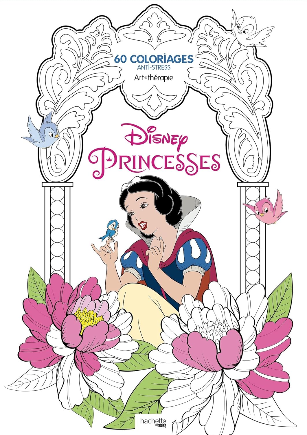 Disney Princesses – Art Therapy: 60 Coloring Pages (PDF)