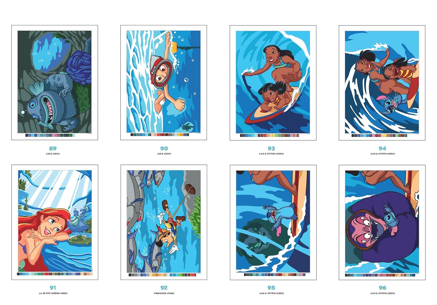 Disney Mystery Coloring Book – Under the Ocean | Printable PDF Download