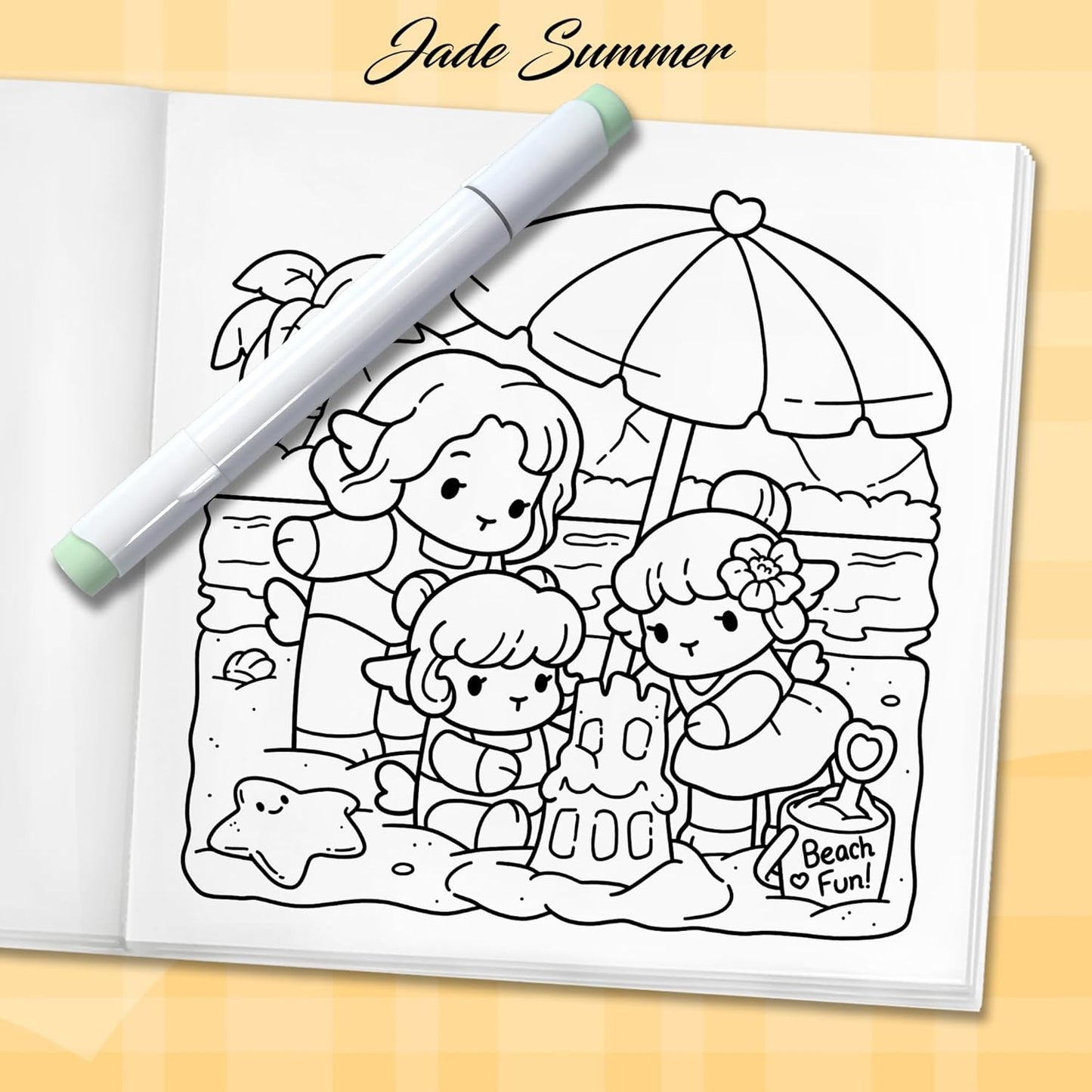 Cozy Hawaii: Cute Coloring Book for Adults and Teens with Charming Characters and Easy-to-Color Tropical Scenes for Relaxation