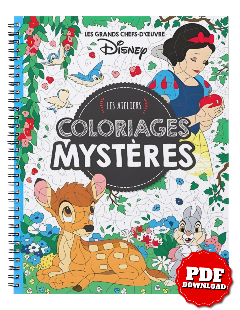 Disney Masterpieces – Mystery Coloring Book