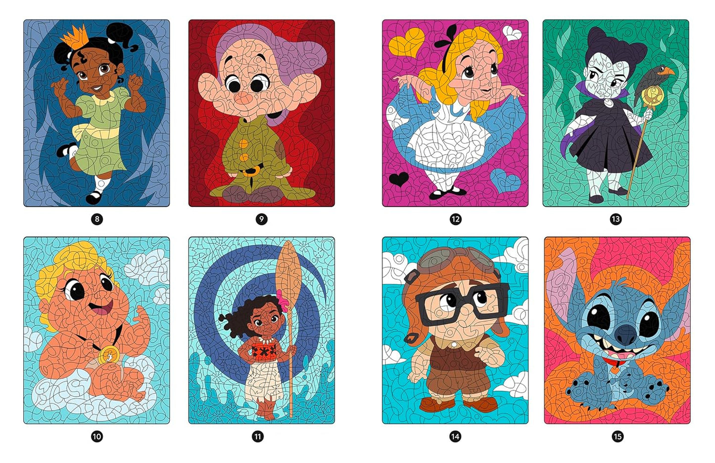 Disney Magic Mystery Coloring Book – Baby Heroes Edition (PDF | Color by Number)