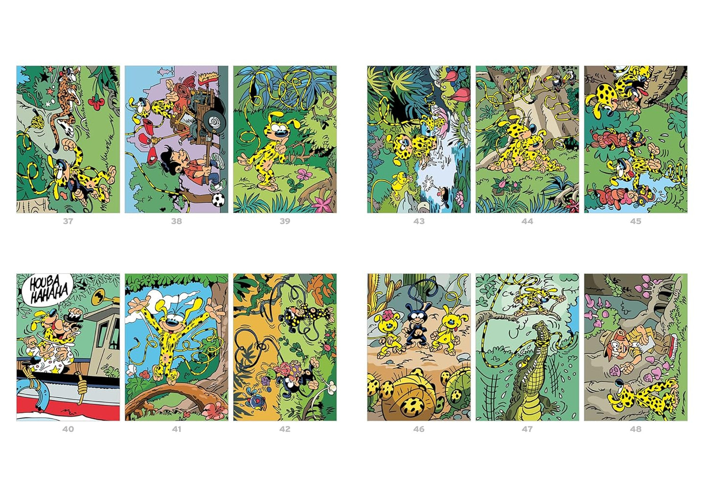Marsupilami – Coloriages Mystères PDF | Color by Number Adventure Book for Kids