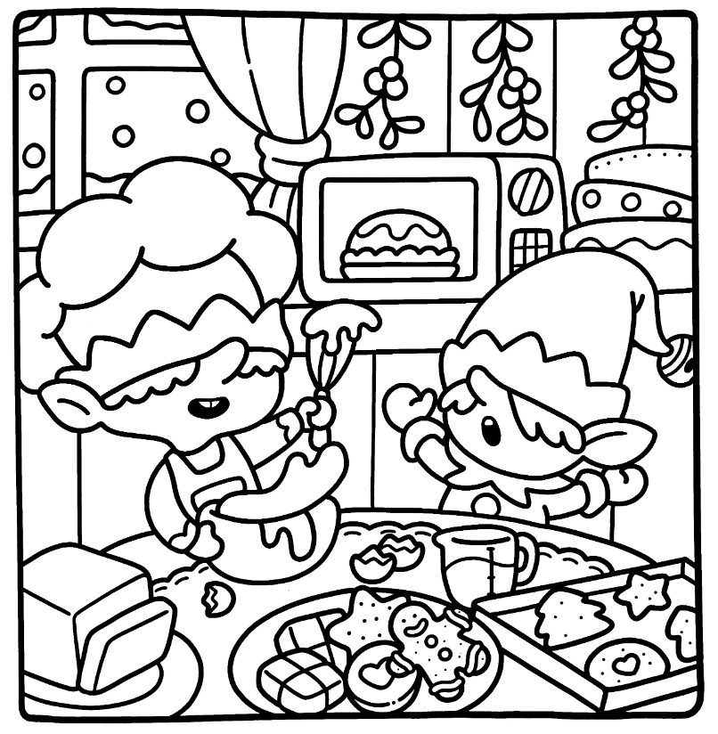 Cozy Christmas Coloring Book | Cute & Comfy Holiday Pages