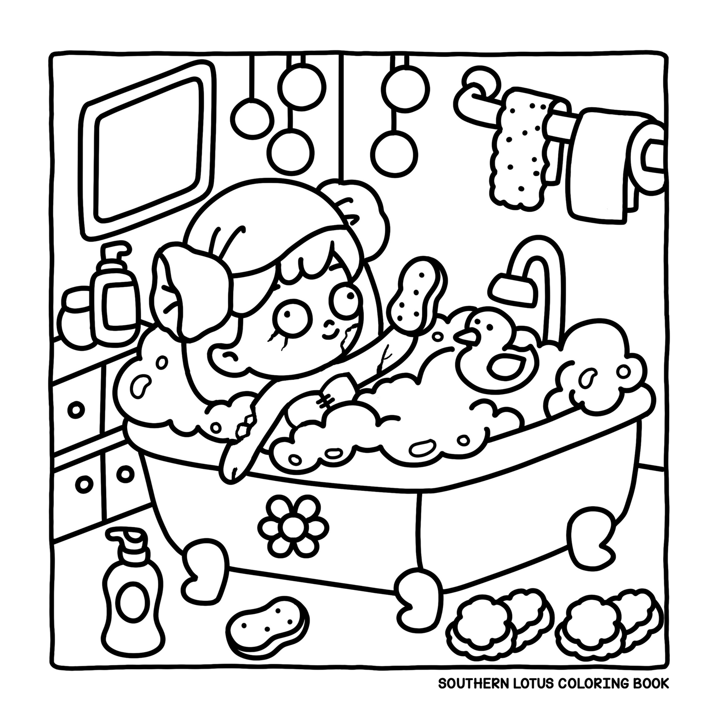 Spooky Vibes Coloring Book | Cute & Easy Halloween Pages for Kids