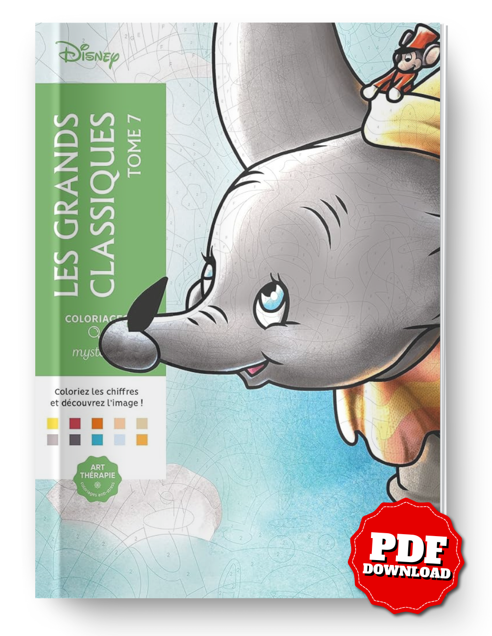 Disney Mystery Coloring Book – The Great Classics Volume 7 | Printable PDF Download