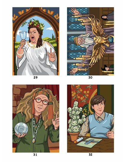 Harry Potter Mystery Color By Number Book | Printable PDF | Color by Number | Instant Digital Download