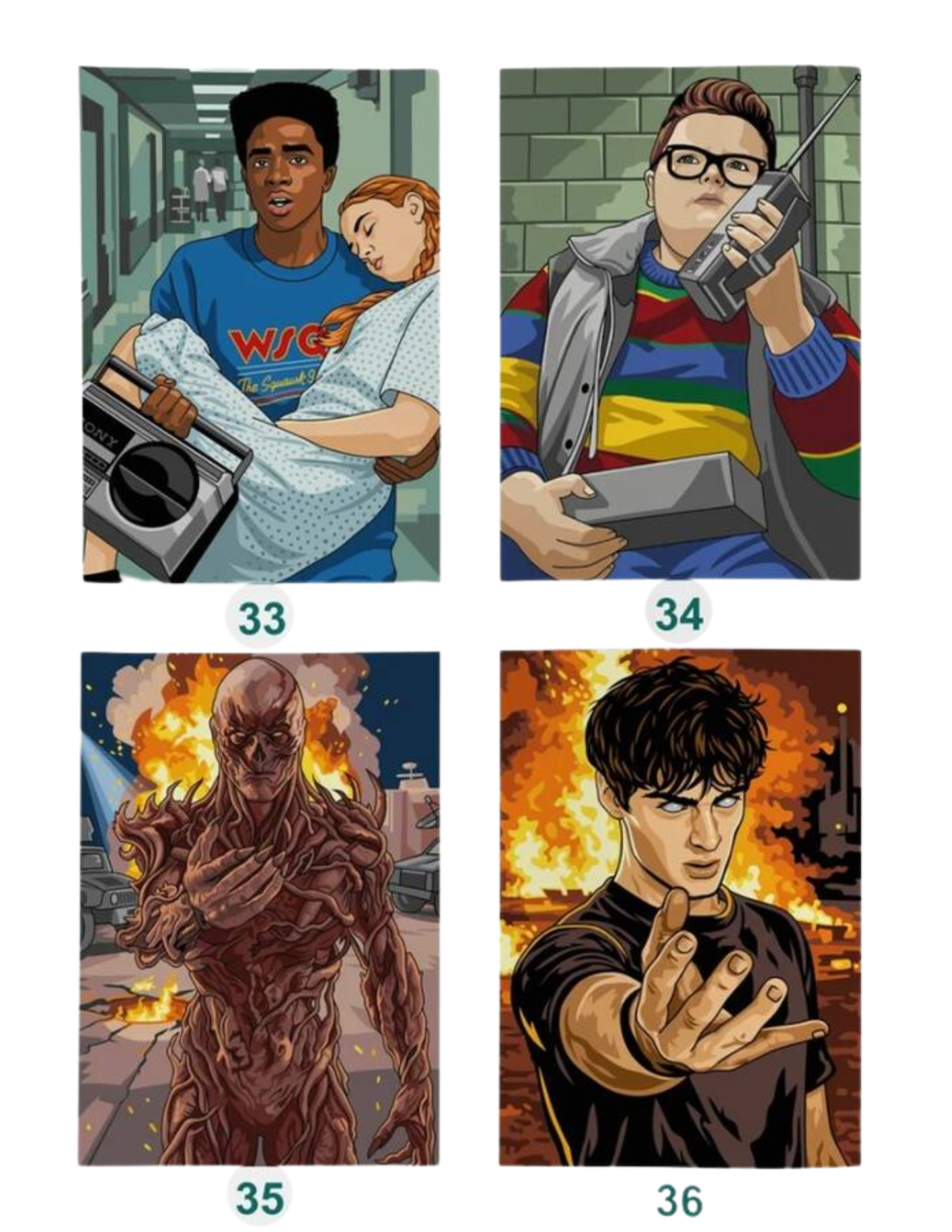 Stranger Things Color by Numbers | Mystery Coloring Book PDF | Printable & Digital Download