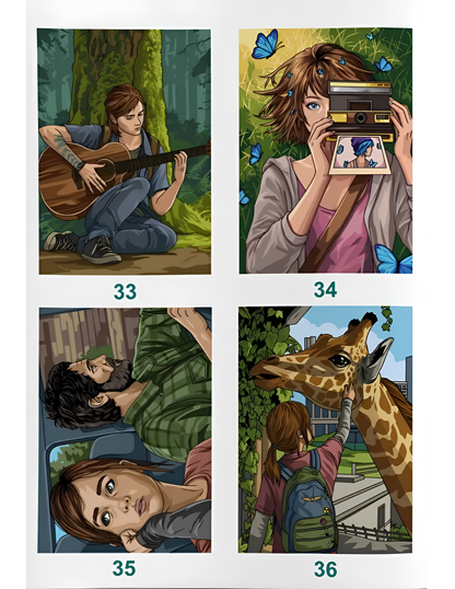 CartoonON Games – Mystery Coloring Book PDF | Cartoon Color by Number | Printable Digital Download