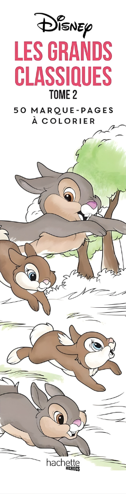 Disney Les Grands Classiques – Tome 2: 50 Coloring Bookmarks (PDF)