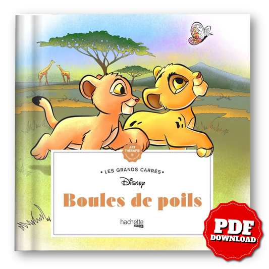 Disney – Furry Friends: Art Therapy Coloring Book (PDF)