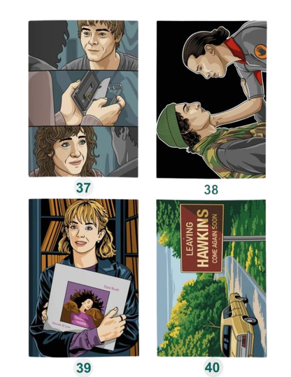 Stranger Things Color by Numbers | Mystery Coloring Book PDF | Printable & Digital Download