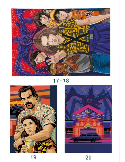Stranger Things Color by Numbers | Mystery Coloring Book PDF | Printable & Digital Download