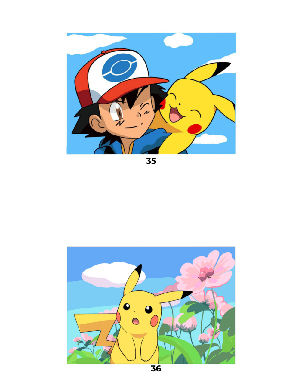 Mix Anime Cartoons Mystery Coloring Book PDF | Digital Download Color by Number Pages