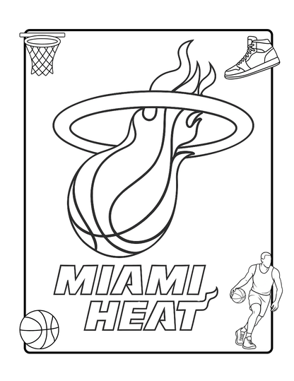 Baseball Coloring Book | MLB-Inspired Printable PDF