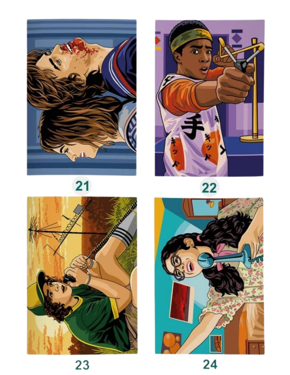 Stranger Things Color by Numbers | Mystery Coloring Book PDF | Printable & Digital Download