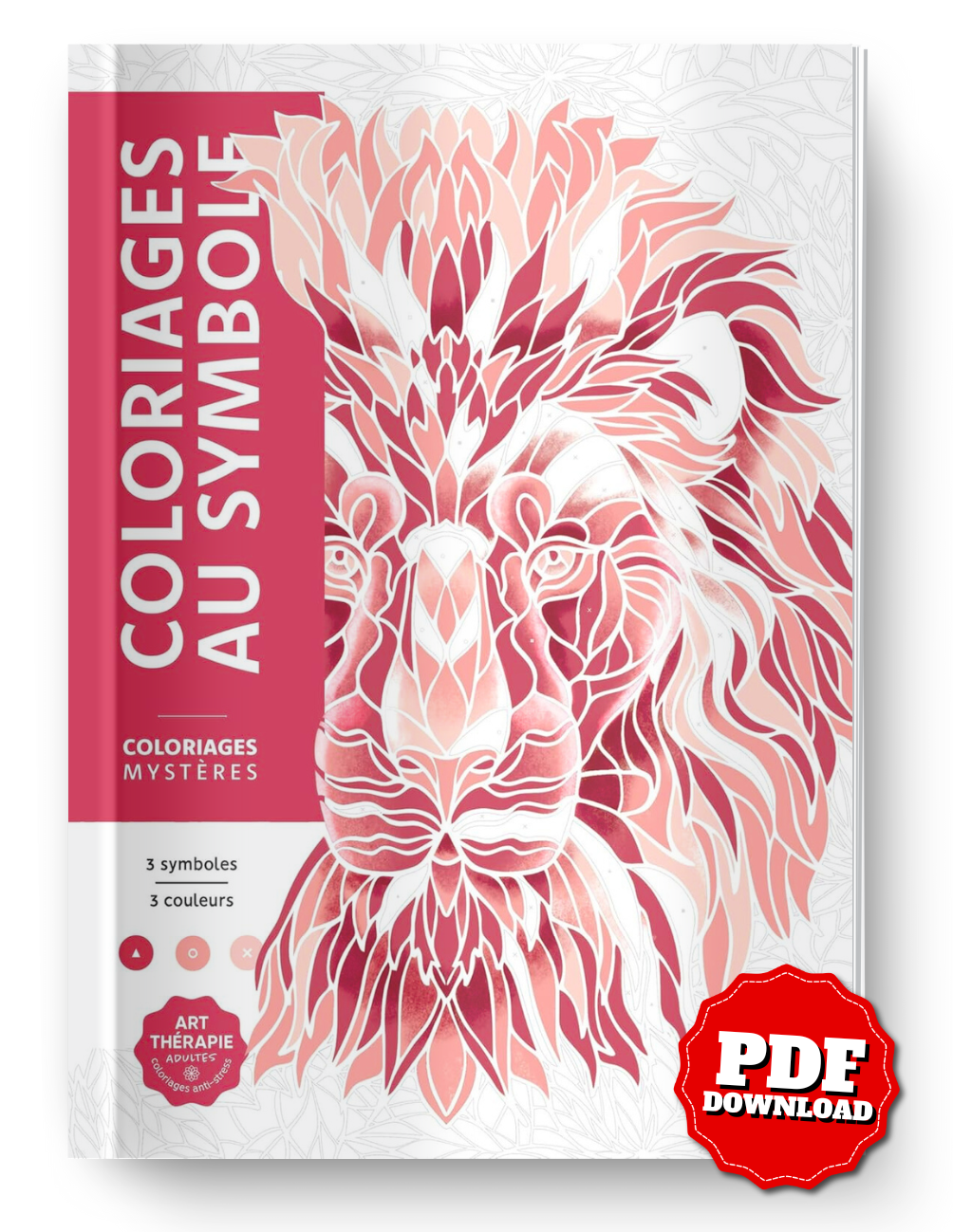 Symbol Mystery Coloring Book – 50 Pages | Printable & iPad-Friendly