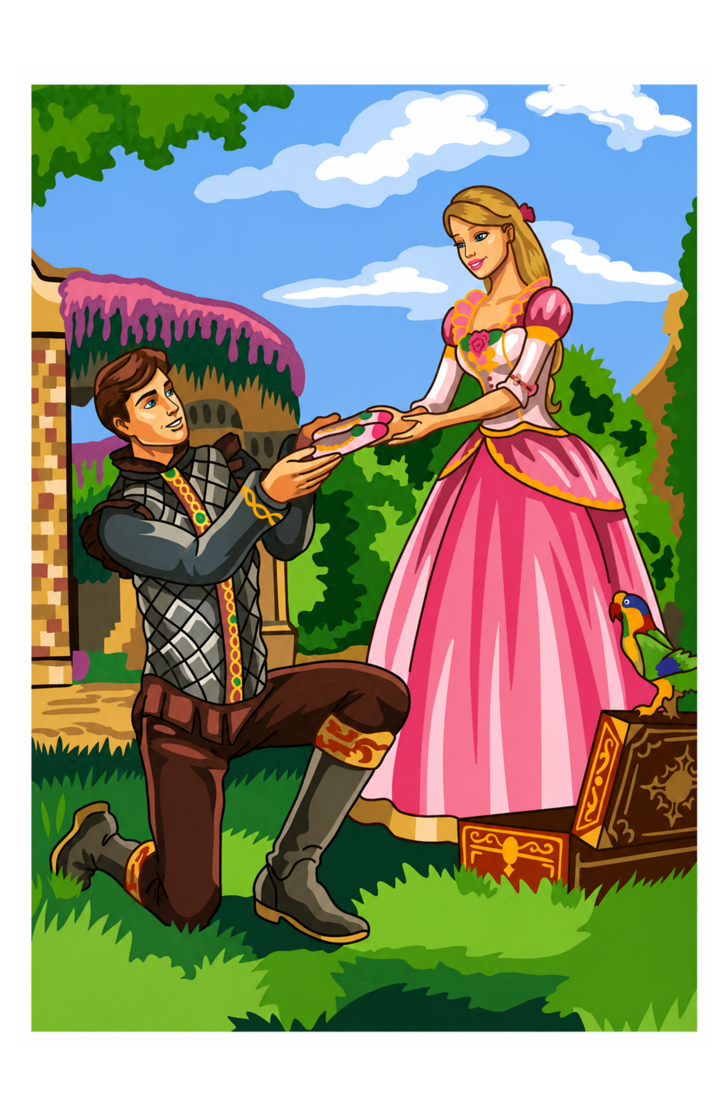 Barbie Mystery Color By Number Book | Fashion Doll Inspired Hidden Picture Coloring Pages | Digital PDF Coloring Book for Adults & Teens