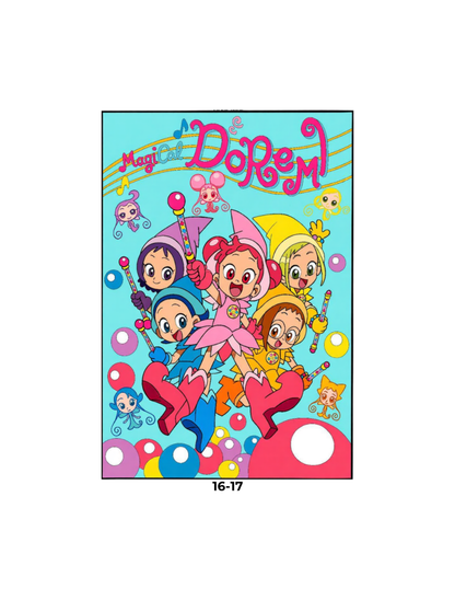 Mix Anime Cartoons Mystery Coloring Book PDF | Digital Download Color by Number Pages