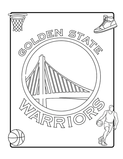 Baseball Coloring Book | MLB-Inspired Printable PDF