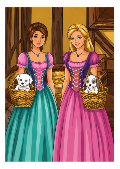Barbie Mystery Color By Number Book | Fashion Doll Inspired Hidden Picture Coloring Pages | Digital PDF Coloring Book for Adults & Teens