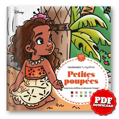 Petites poupées – Coloriages Mystère