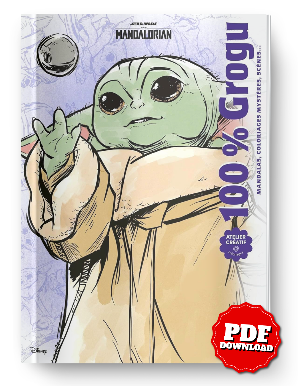 100% Little Galaxy Explorer Coloring Book PDF | Cute Space Creature Coloring Pages | Fantasy Sci-Fi Printable Coloring Book
