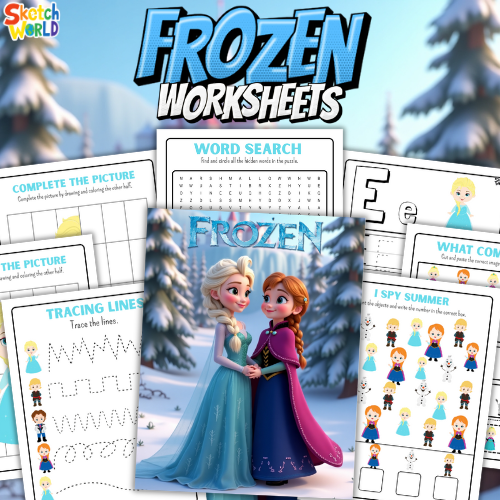Frozen Worksheets | 59+ Printable Activity & Learning Pages for Kids