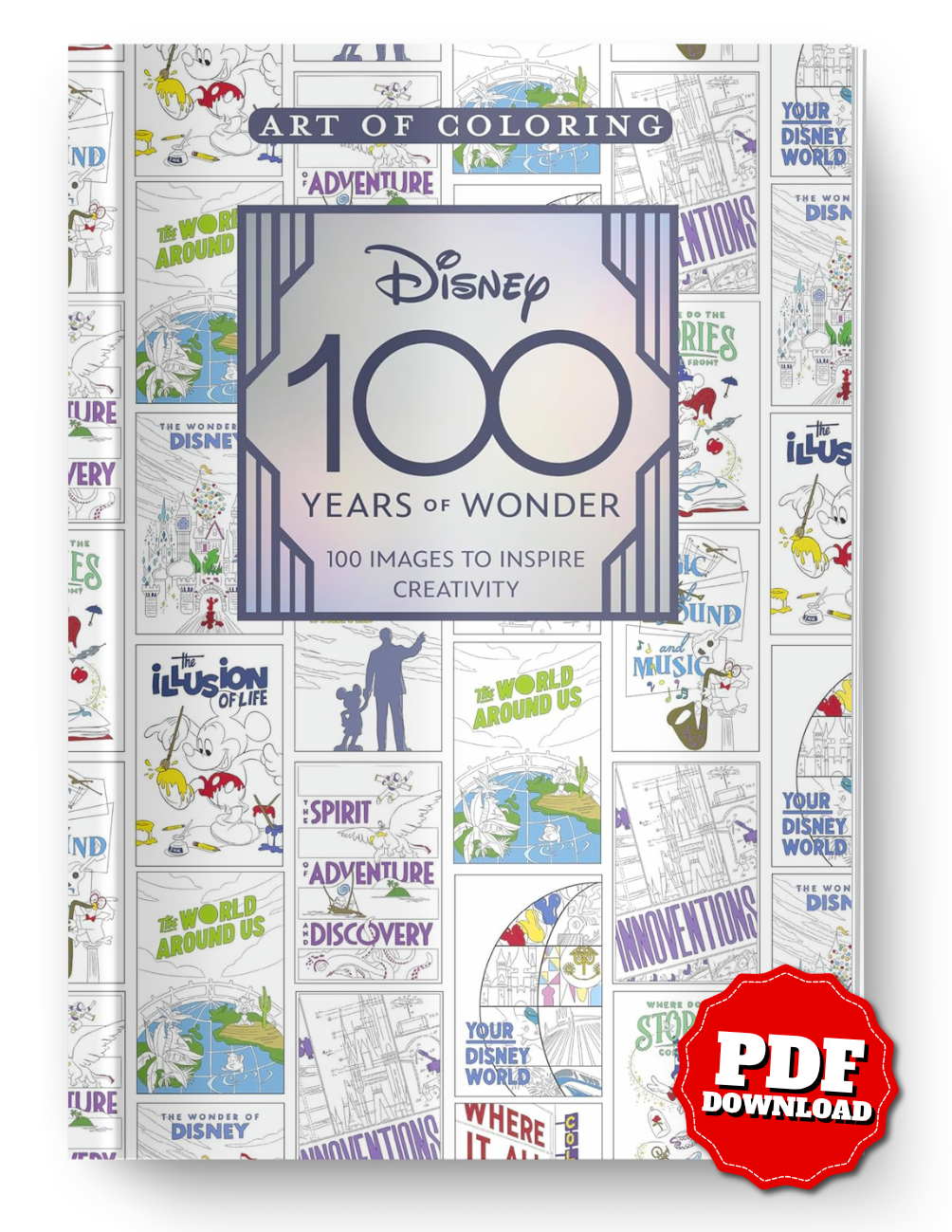 Fantasy Adventure Coloring Book PDF | Enchanted Kingdom, Magical Characters, Printable Coloring Pages