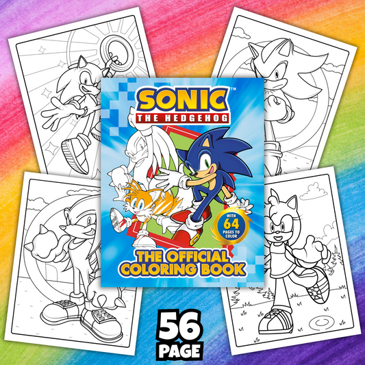 Sonic Coloring Book | 56 Fun Printable Pages for Kids & Fans