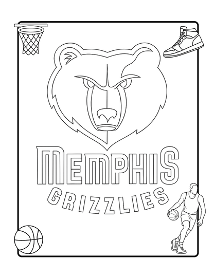 Baseball Coloring Book | MLB-Inspired Printable PDF
