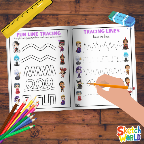 Disney Villains Worksheets | 59+ Printable Halloween Activity Pages for Kids