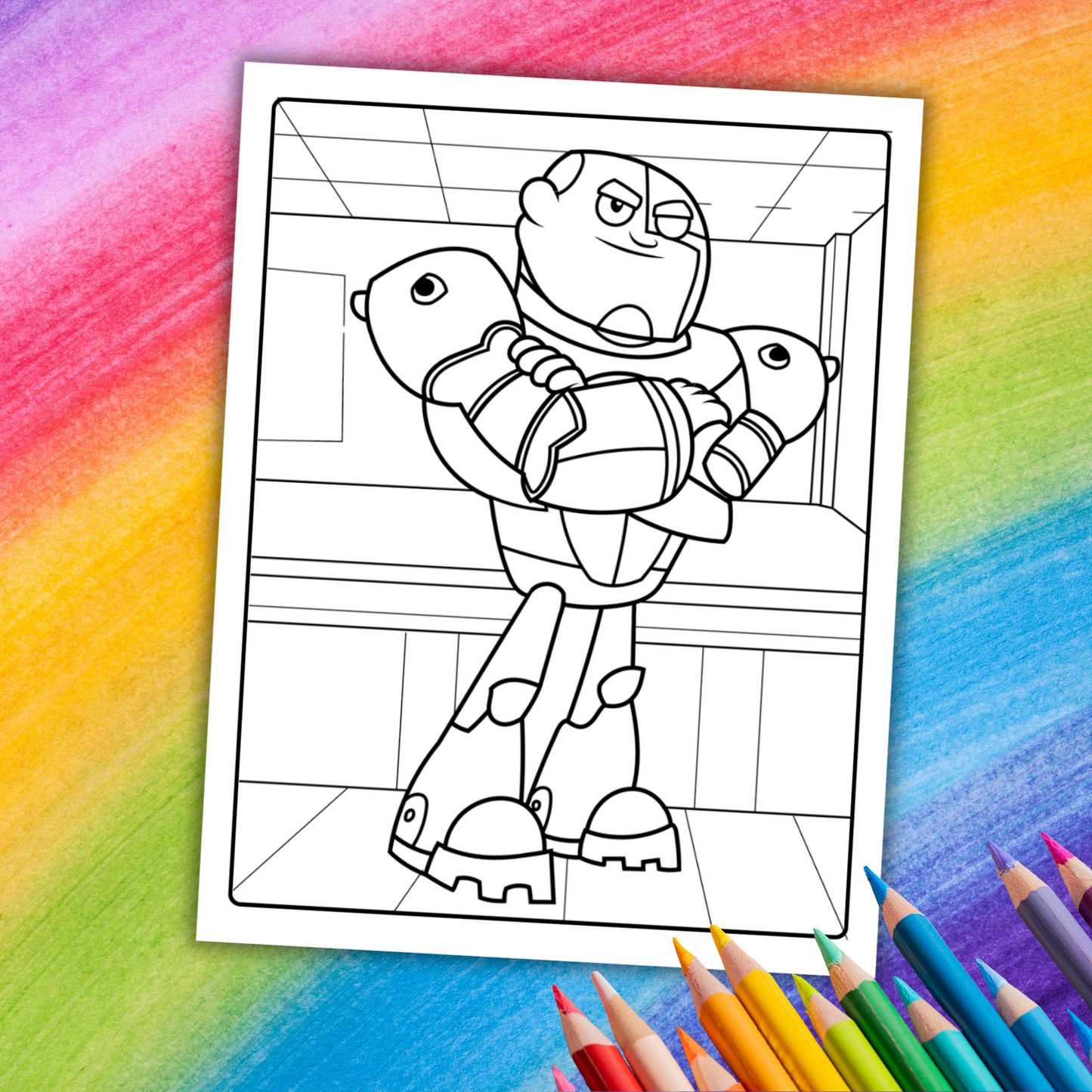 Teen Titans Go! Coloring Book | 31 Fun Printable Pages for Kids & Fans
