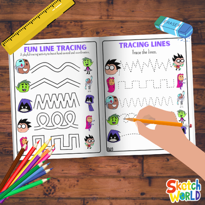 Teen Titans Worksheets | 59+ Printable Activity & Learning Pages for Kids