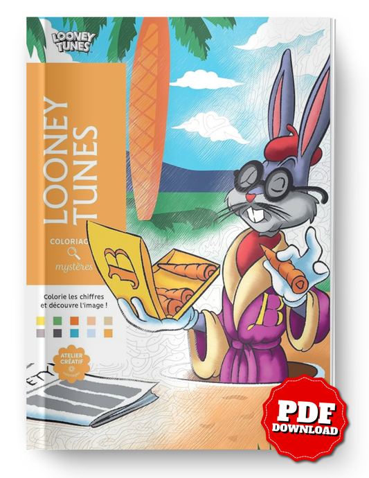 Looney Tunes Mystery Coloring Book | Printable PDF Download