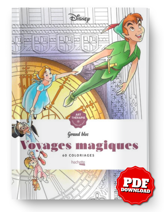 Magical Journeys – 60 Disney Coloring Pages