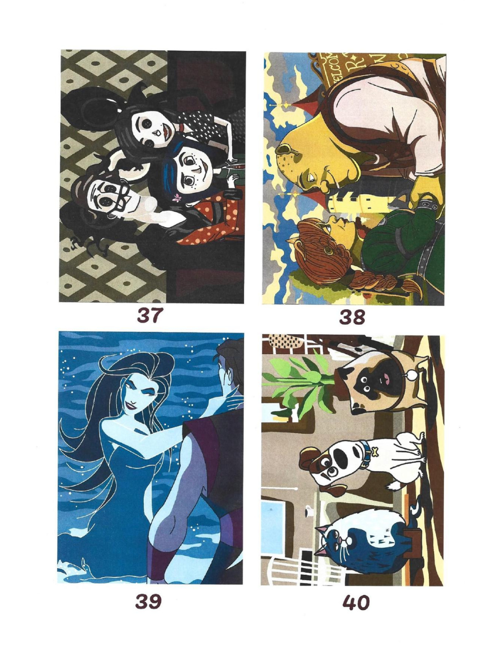 Favorite Cartoons Fairy Mystery Coloring Book | Color by Number | Printable PDF & iPad Pages