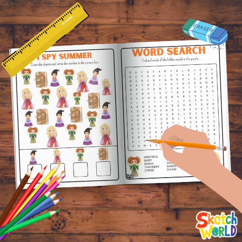 Hocus Pocus Worksheets | 59+ Printable Halloween Activity & Learning Pages for Kids