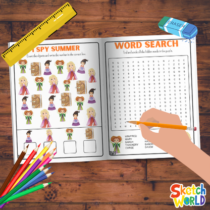 Hocus Pocus Worksheets | 59+ Printable Halloween Activity & Learning Pages for Kids
