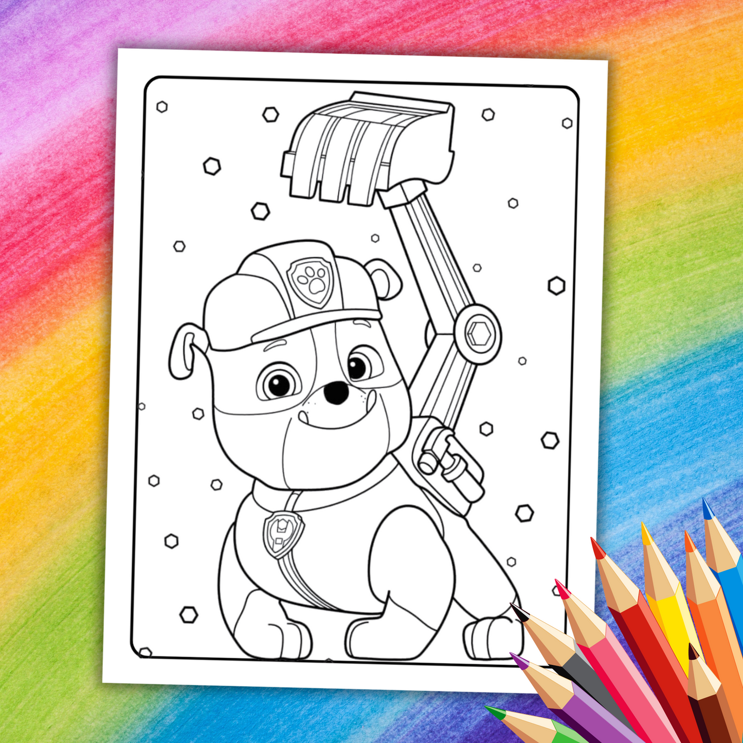 Paw Patrol Coloring Book | 52 Fun Printable Pages for Kids